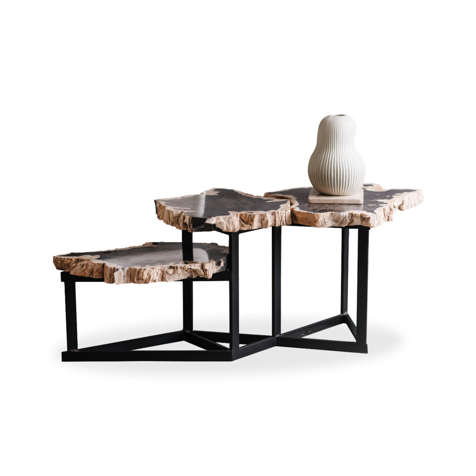 Fossil Wood Trinity Coffee Tables